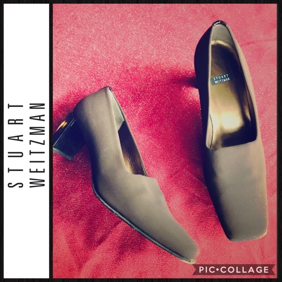 Block Heel Classic Pumps by STUART WEITZMAN - Picture 1 of 8